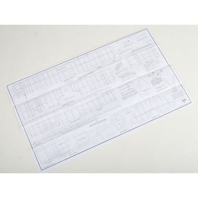 Fokker Dr. I Dreidecker laser. vyřezávaný 610mm