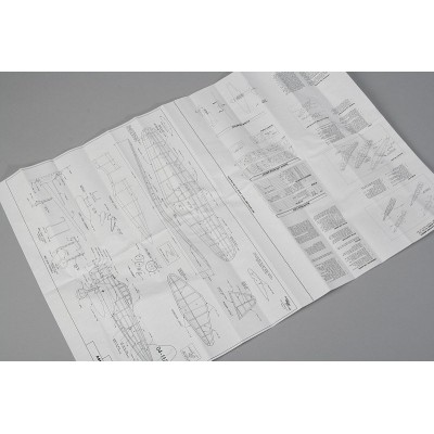 A6M3 Zero 445mm laser. vyřezávané