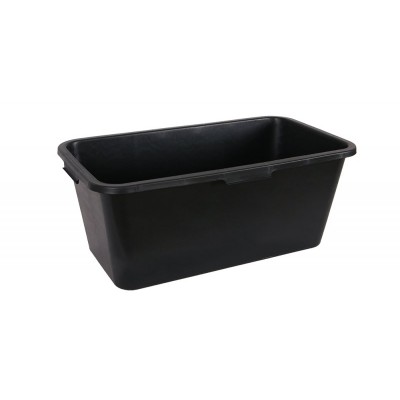 Nádoba obdélník. 65l plast černý kalfas, 69x39x28