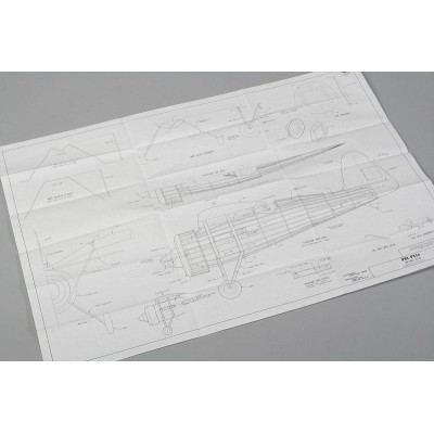 PZL P11c 762mm laser. vyřezávaný