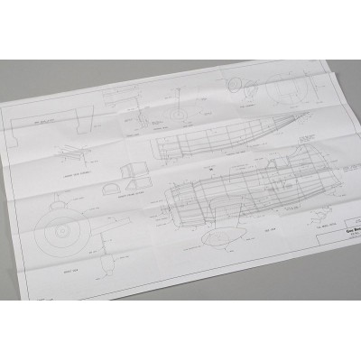 Gee Bee R-1 Racer 610mm laser. vyřezávaný