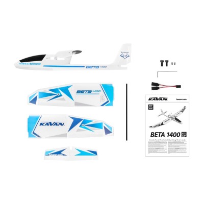 KAVAN Beta 1400 s R6 Rx - modrá