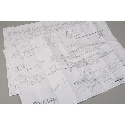 Aeronca C-3 Collegian 889mm laser. vyřezávaná