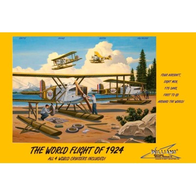 WorldFlight of 1924, čtyři letadla (1/72) & DVD