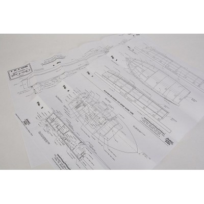 1947 Chris-Craft rychlý člun 610mm