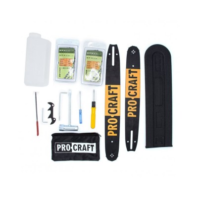 Pila motor. PROCRAFT GS-58X 45cm 5,4kg 1,4kW SET