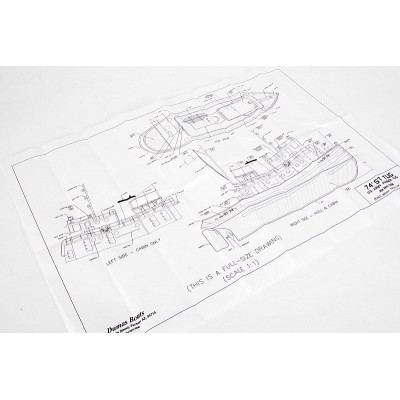 U.S. ARMY 74´ST remorkér 451mm