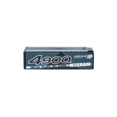 HV Stock Spec Shorty GRAPHENE-4 4900mAh Hardcase Akku - 7.6V LiPo - 135C/65C