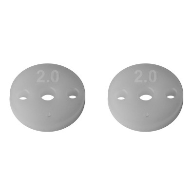 FT pístky tlumičů 13mm, 2x2,0 mm, 2,5mm, 2 ks.