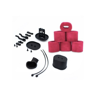 Kompletní filtr ULTIMATE včetně šesti dvojitých olejovaných vzduchových filtrů