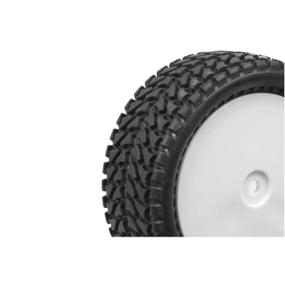 Přední nalepené Off Road 1/10 gumy, hrubý silniční profil, 2 ks.