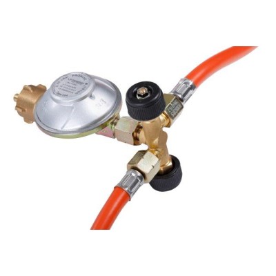 Rozdělovač dvoj.PB G1/4L 2x ventil ROTHENBERGER