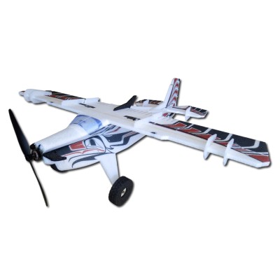 Letadlo Crack Beaver Red/Black EPP 88cm kit bez výbavy