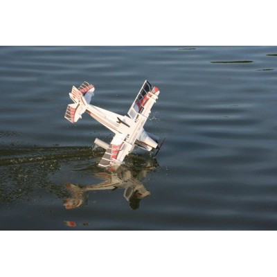 Letadlo Crack Beaver Red/Black EPP 88cm kit bez výbavy