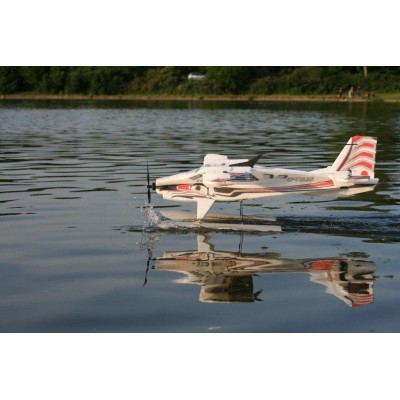 Letadlo Crack Beaver Red/Black EPP 88cm kit bez výbavy