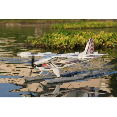 Letadlo Crack Beaver Red/Black EPP 88cm kit bez výbavy