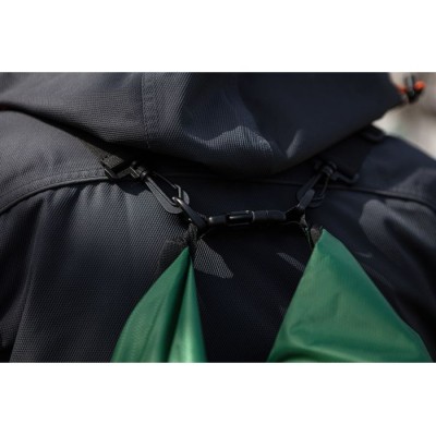 Vak 15l 23x48cm voděodolný zelený s popruhy NYLON 210T NEO