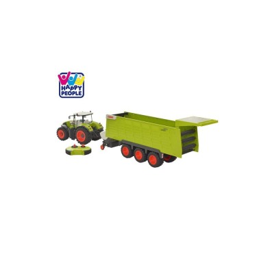 Happy People RC traktor Claas Axion 870 + přívěs Cargos 9600 1:16