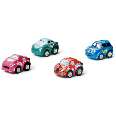 Siva RC hodinky auto Mini Smart 2in1 růžová