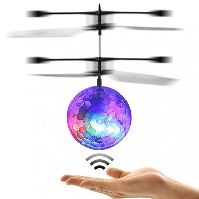 s-Idee létající Discokoule s LED osvětlením