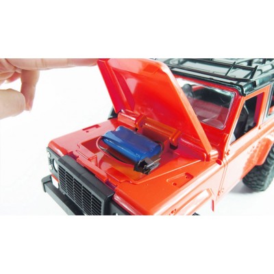 Amewi RC auto D90 Rock Crawler Defender 1:12 červená