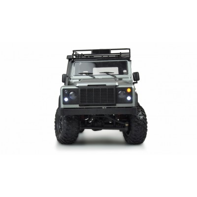 Amewi RC crawler D90 Defender prporcionální, 1:12 stříbrná