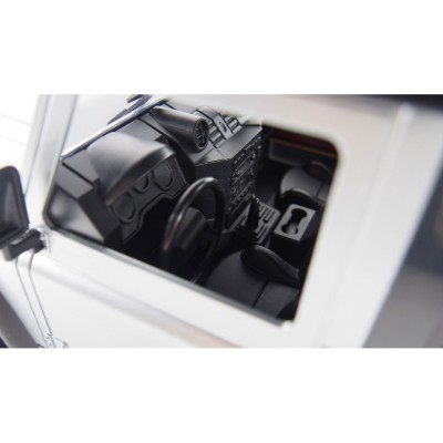 Amewi RC crawler D90 Defender prporcionální, 1:12 stříbrná