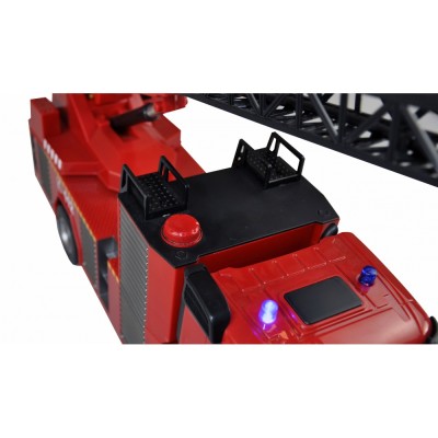 Amewi RC hasičský vůz Mercedes-Benz Arocs 1:14 s žebříkem a stříkačkou