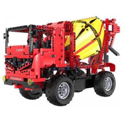 CADA RC stavebnice míchačka a auto se zvedací plošinou 2v1 1:14