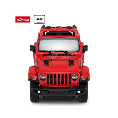 Rastar RC auto Jeep Wrangler Rubicon 1:14 červená