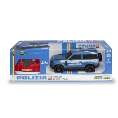 RE.EL Toys RC Land Rover Defender Polizia 1:24