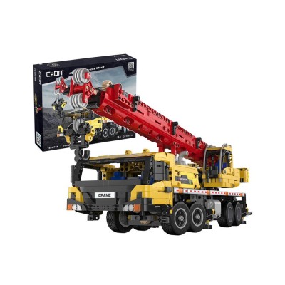 CADA RC stavebnice Cada jeřáb 1831 dílů žlutá