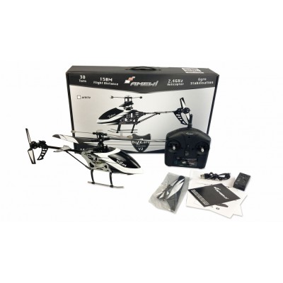 AmewiI RC vrtulník Buzzard V2 bílá