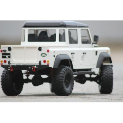 DoubleE RC auto Land Rover Defender D110 1:8 bílá RTR sada