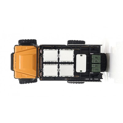 Amewi RC auto D90X28 Metall Scale Crawler 1:28 žlutý