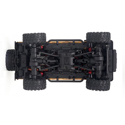 Amewi RC auto D90X28 Metall Scale Crawler 1:28 žlutý