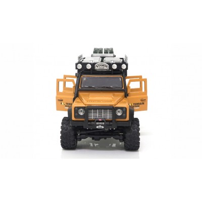 Amewi RC auto D90X28 Metall Scale Crawler 1:28 žlutý
