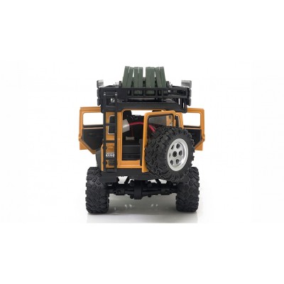 Amewi RC auto D90X28 Metall Scale Crawler 1:28 žlutý