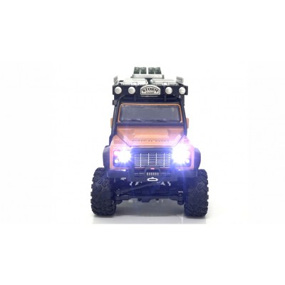 Amewi RC auto D90X28 Metall Scale Crawler 1:28 žlutý