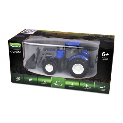 Amewi RC Traktor čelní nakladač s radlicí, světla, zvuk