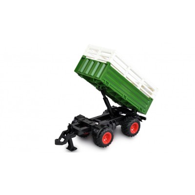 Amewi RC Traktor s vozem pro zvířata, světla, zvuk 1:24