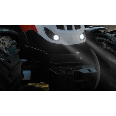 Amewi RC Traktor s vozem pro zvířata, světla, zvuk 1:24