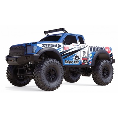 Amewi RC auto Dirt Climbing Pickup Race Crawler 1:10 Modrý