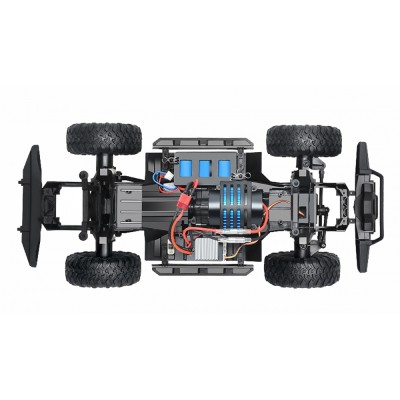 Amewi RC auto Dirt Climbing Pickup Race Crawler 1:10 Modrý