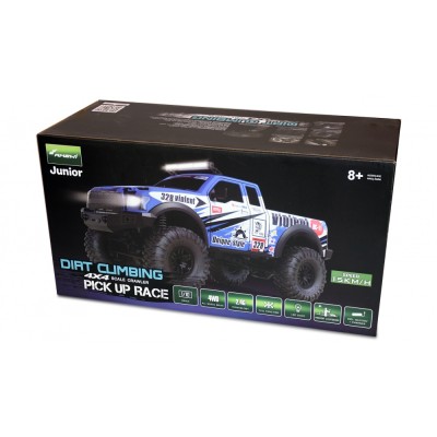 Amewi RC auto Dirt Climbing Pickup Race Crawler 1:10 Modrý