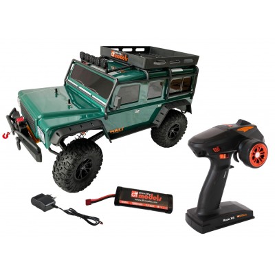 DF models RC auto DF-4J Crawler 2023 Edition 1:10 XXL Zelený