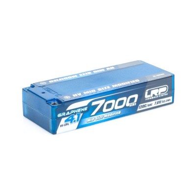 HV Modified GRAPHENE-4.1 7000mAh Hardcase Akku - 7.6V LiPo - 135C/65C