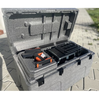 DF models DF-4S PRO Crawler žlutý 313mm 1:10, naviják, LED