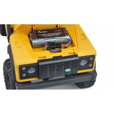 Amewi RC crawler D90 Defender proporcionální, 1:12 camel trophy