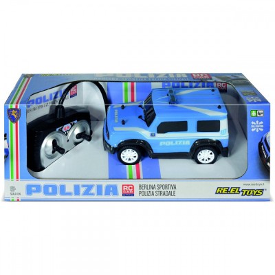 RE.EL Toys RC auto Fuoristrada Polizia 1:26 27MHz